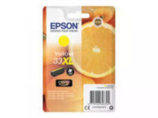 EPSON 3LB Singlepack Yellow 33XL Claria Premium Ink