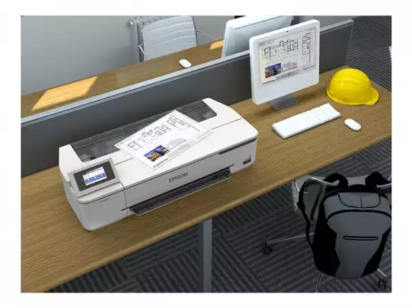 EPSON SureColor SC-T3100N 24inch large-format printer colour ink-jet Roll A1 61.0cm 2400x1200dpi Gigabit LAN Wi-Fi USB 3.0 Cutter