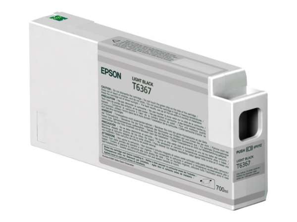 EPSON 5LB T6367 ink cartridge light black standard capacity 700ml 1-pack EPSON 5LB T6367 ink cartridge light black standard capacity 700ml 1-pack