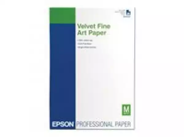 EPSON S041637 Velvet fine art paper inkjet 260g/m2 DIN A3+ 20 sheets 1-pack