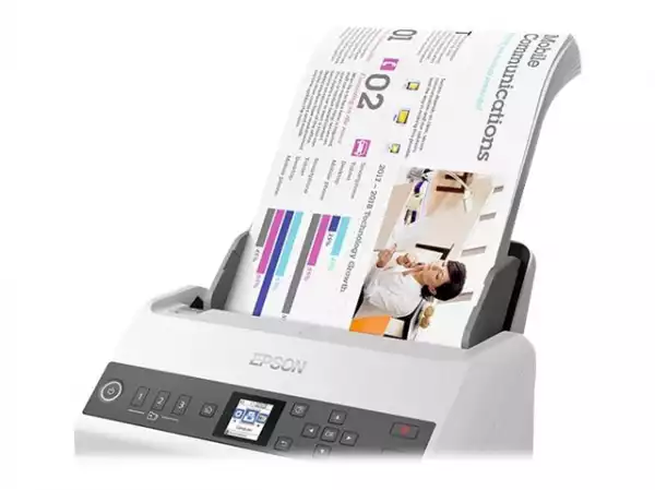 EPSON WorkForce DS-730N business scanner 600dpi