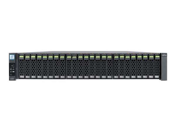 FUJITSU ET DX200S5 Base 2.5inch 2x64G Mem. 4x1.92TB 2.5inch SSD SAS 2x FC 4Port 16Gx1 2x SCSI 2Port (P)