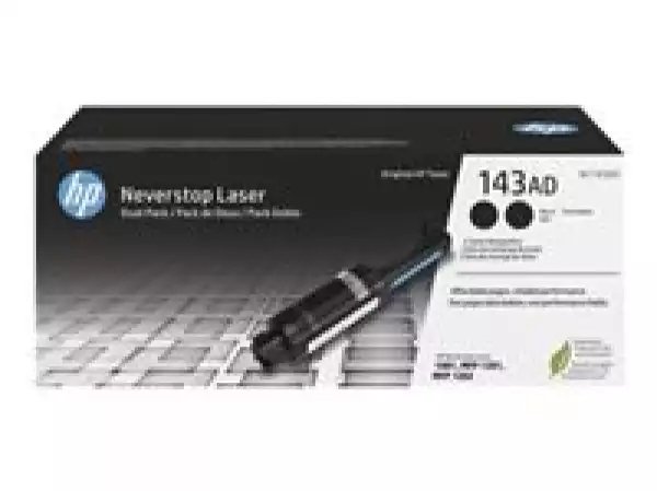 HP 143AD Neverstop Toner Reload Kit 2-Pack HP 143AD Neverstop Toner Reload Kit 2-Pack