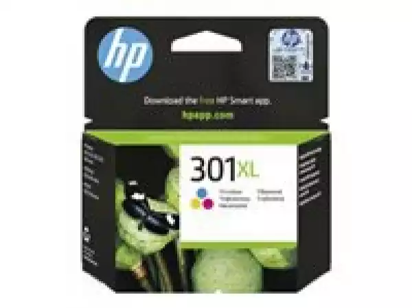 HP 301XL original Ink cartridge CH564EE UUS tri-colour high capacity 330 pages 1-pack HP 301XL original Ink cartridge CH564EE UUS tri-colour high capacity 330 pages 1-pack
