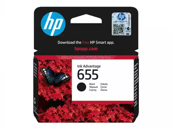 HP 655 Black Ink Cartridge