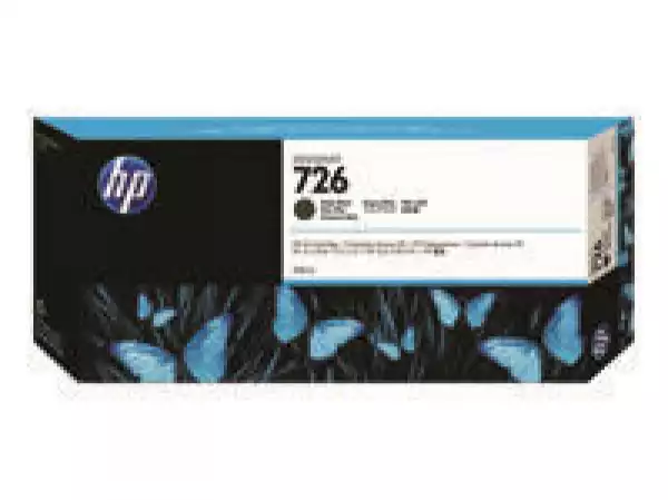 HP 726 300-ml Matte Black Designjet Ink Cartridge HP 726 300-ml Matte Black Designjet Ink Cartridge