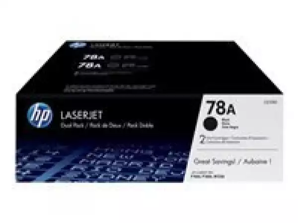 HP 78A Black Dual Pack LaserJet Toner Cartridges