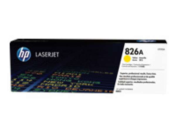 HP 826A Yellow LaserJet Toner Cartridge (CF312A)