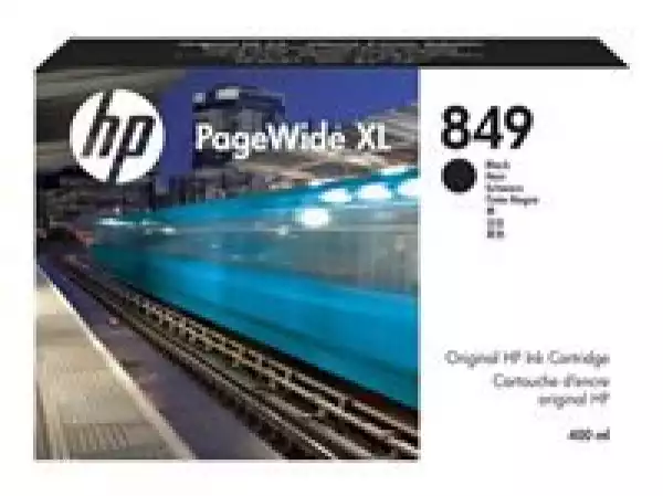 HP 849 400-ml Black PageWide XL Ink Crtg