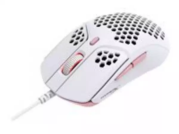 HP HyperX Pulsefire Haste white-pink gaming mouse