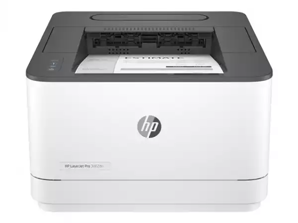 HP LaserJet Pro 3002dn Printer Mono B/W Duplex laser A4 1200x1200dpi 33ppm capacity: 250 sheets USB 2.0 LAN