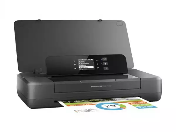 HP OfficeJet 200 Mobile Color Wi-Fi USB 2.0 Inkjet Print 6ppm
