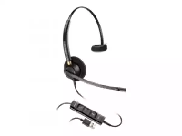HP Poly EncorePro 515-M EncorePro 500 series headset on-ear wired active noise cancelling USB-A black Certified for Microsoft Team