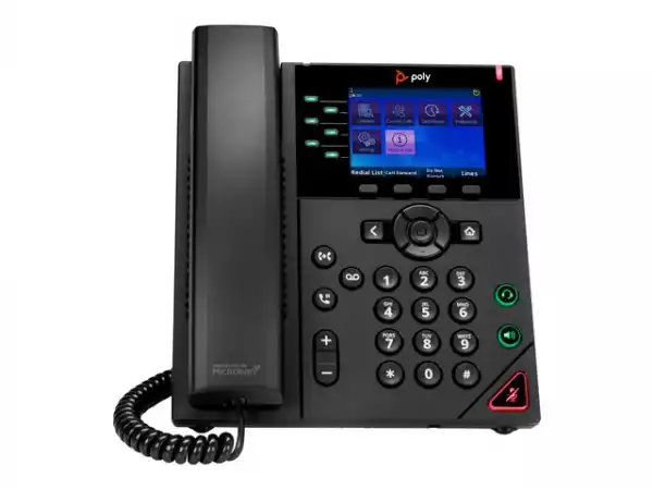 HP Poly OBi VVX 350 6-Line IP Phone and PoE-enabled
