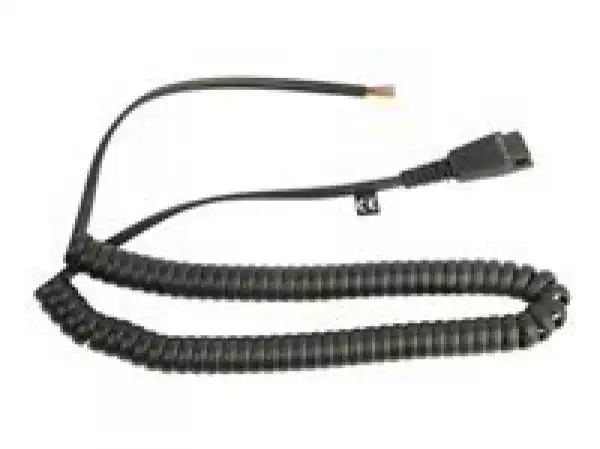 JABRA QD cord coiled open ends JABRA QD cord coiled open ends