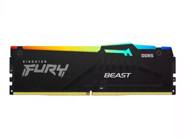 KINGSTON 16GB 6000MT/s DDR5 CL36 DIMM FURY Beast RGB EXPO
