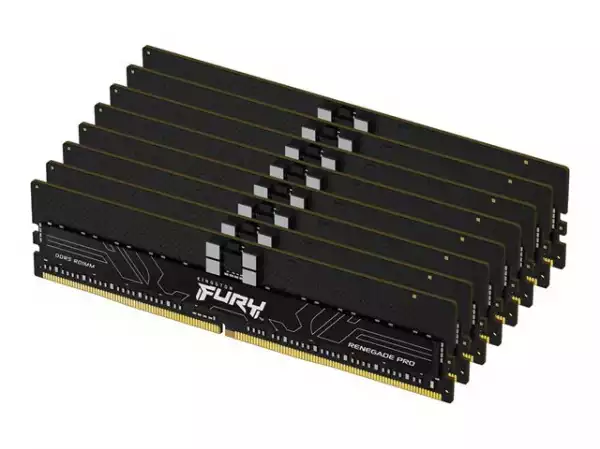 KINGSTON 256GB 5600MT/s DDR5 ECC Reg CL28 DIMM Kit of 8 FURY Renegade Pro EXPO