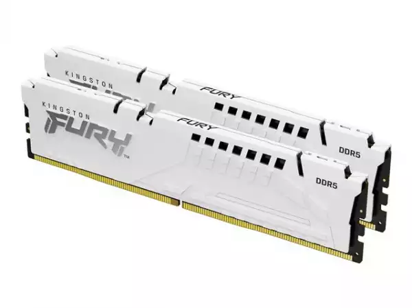 KINGSTON 32GB 6000MT/s DDR5 CL36 DIMM Kit of 2 FURY Beast White EXPO