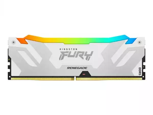 KINGSTON 32GB 6400MT/s DDR5 CL32 DIMM FURY Renegade RGB White XMP