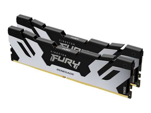 KINGSTON 32GB 8000MT/s DDR5 CL38 DIMM Kit of 2 FURY Renegade Silver XMP