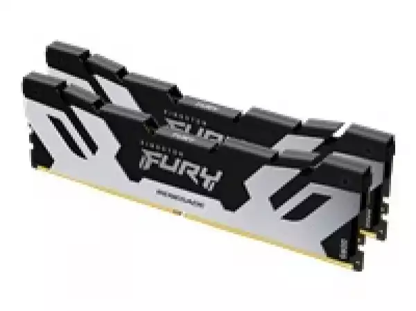 KINGSTON 32GB 8000MT/s DDR5 CL38 DIMM Kit of 2 FURY Renegade Silver XMP