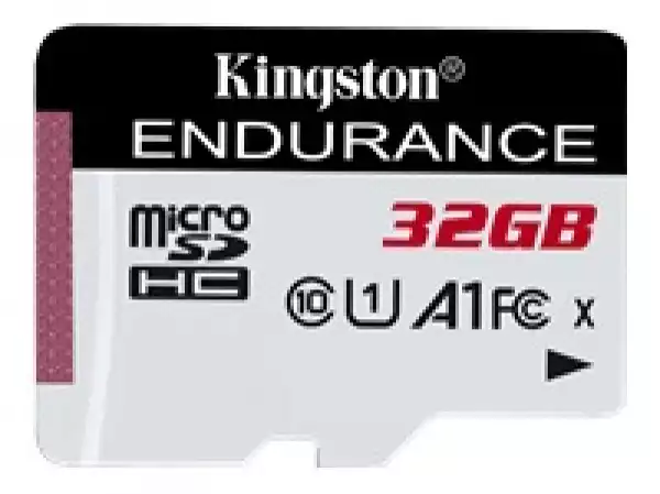 Kingston 32GB microSDHC Endurance 95R/30W C10 A1 UHS-I Card Only