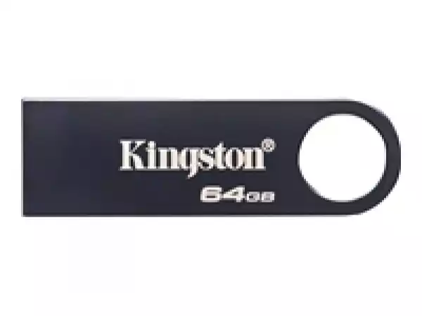 KINGSTON 64GB DataTraveler SE9 G3 USB 3.2 Gen 1 speeds 220MB/s read 100MB/s write Dark Nickel