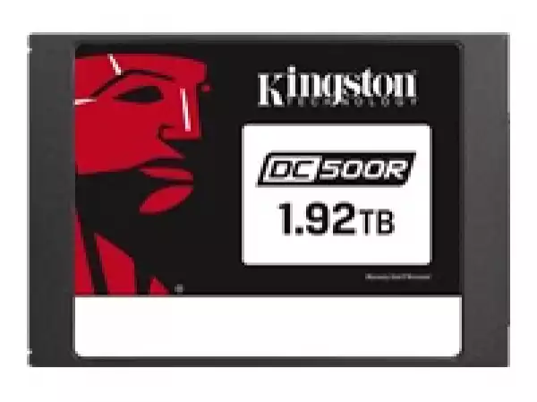 KINGSTON DC500R 1.92TB Enterprise SSD, 2.5” 7mm, SATA 6 Gb/s, Read/Write: 555 / 525 MB/s, Random Read/Write IOPS 98K/24K
