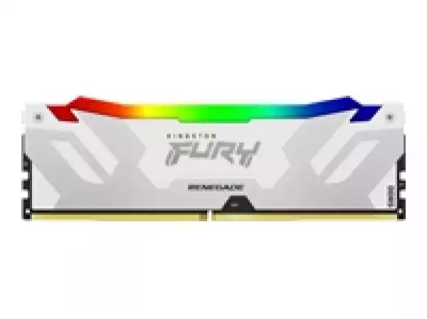 KINGSTON FURY Renegade 16GB DIMM DDR5 7200MT/s DDR5 CL38 RGB White XMP