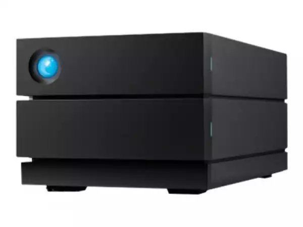 LACIE 2big RAID 16TB USB-C 3.5inch hot swappable IronWolf Pro drives 7.2rpm 5 year data recovery included