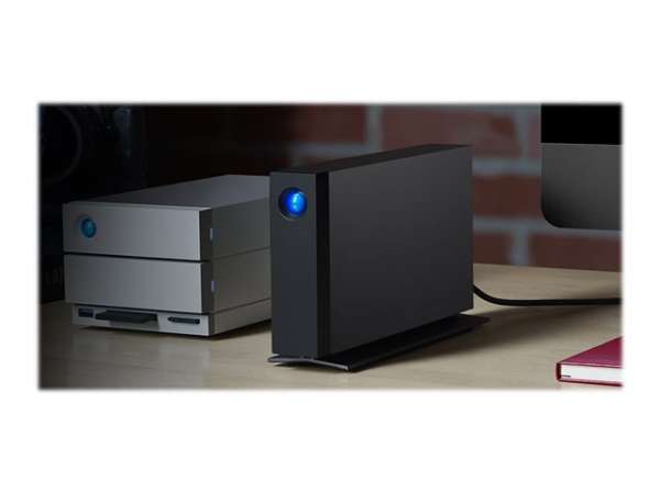 LACIE d2 Professional USB-C 10TB 8.9cm 3.5inch enterprise class desktop drive inc rescue service space grey