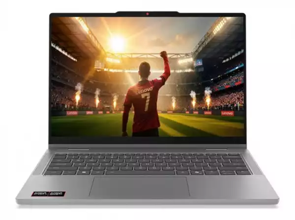 Лаптоп LENOVO IdeaPad 5 2-in-1 AMD Ryzen 7 250 14inch WUXGA Touch 16GB DDR5 512GB PCIe W11H Luna Grey 3y