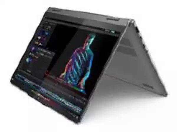 Лаптоп LENOVO IdeaPad 5 2-in-1 Qualcomm Snapdragon X1P42100 14inch WUXGA OLED 400N Touch 16GB DDR5 1TB PCIe W11H Luna Grey 2y + Pen