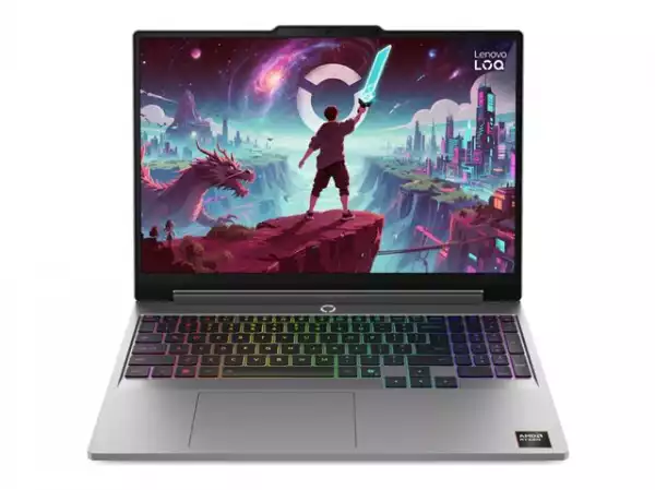 Лаптоп LENOVO LOQ AMD Ryzen 7 250 15.3inch WUXGA AG 165Hz 16GB DDR5 512GB PCIe RTX5050 8GB NoOS Luna Grey 3y