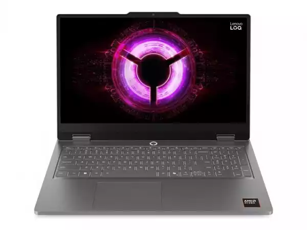 Лаптоп LENOVO LOQ Essential AMD Ryzen 7 170 15.6inch FullHD AG 144Hz 16GB DDR5 1TB RTX5060 8GB NoOS Luna Grey 3y