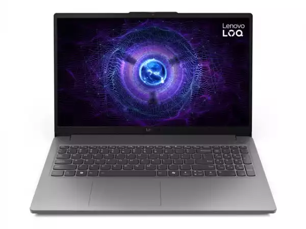 Лаптоп LENOVO LOQ Еssential Intel Core i5-12450HX 15.6inch FHD 144Hz sRGB 16GB DDR5 512GB PCIe RTX 2050 4GB DOS 2y Luna Grey