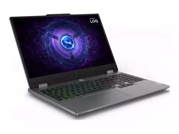 Лаптоп LENOVO LOQ Gaming Intel Core i5-12450H 15.6inch FHD 144Hz sRGB 16GB DDR5 1TB PCIe RTX4050 6GB DOS 2y Luna Grey