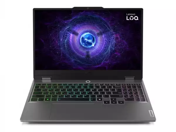 Лаптоп LENOVO LOQ Gaming Intel Core i5-12450HX 15.6inch FHD 300N 144Hz sRGB 24GB DDR5 512GB PCIe RTX 4060 8GB NoOS Luna Grey 2y