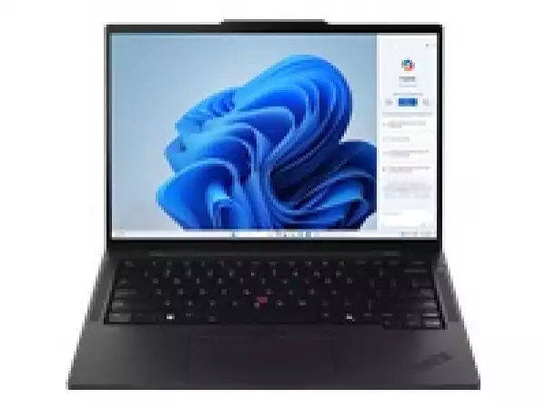 Лаптоп Lenovo ThinkPad T14s G5 Intel Core Ultra 7 155U (up to 4.8GHz, 12MB), 32GB LPDDR5x-6400, 1TB SSD, 14" WUXGA (1920x1200) IPS AG, Intel Graphics, 5MP&IR Cam, Backlit KB, Black, WLAN, BT, 3cell, SCR, FPR, Win11Pro, 3Y Premier