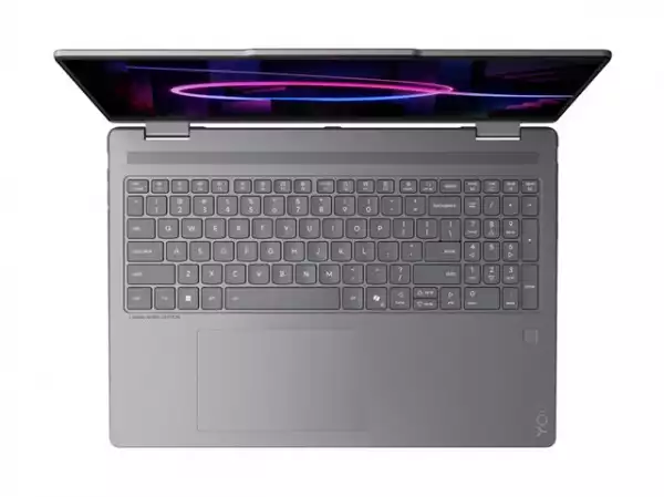 Лаптоп LENOVO Yoga 7 2-in-1 Intel Core Ultra 7 355 16inch 2.8K OLED 500N Touch 32GB DDR5 1TB W11H Luna Grey 3y + Pen