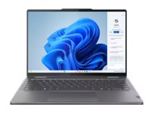 Лаптоп LENOVO Yoga 7 2in1 Intel Core Ultra 7 155H 14inch 2.8K OLED 400N 120Hz Touch 32GB DDR5x 1TB PCIe W11H 2y Storm Grey