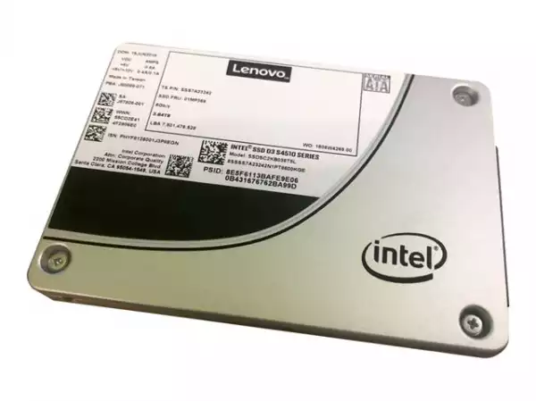LENOVO ISG ThinkSystem 2.5inch Intel S4510 960GB Entry SATA 6Gb Hot Swap SSD