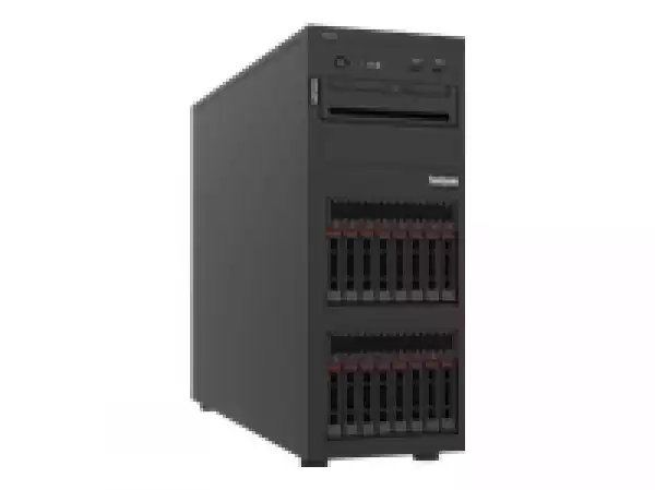 LENOVO ThinkSystem ST250 V2 Xeon E-2378 8C 2.6GHz 16MB Cache 1x32GB UDIMM 8x2.5inch 5350-8i 2x1GbE 1x 750W Titanium XCC Ent