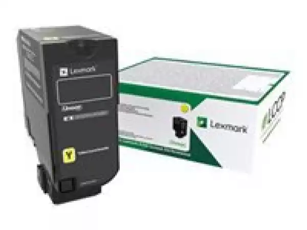 Lexmark 75B20Y0 CS728, CS/CX727 Yellow Return Programme 10K Toner Cartridge