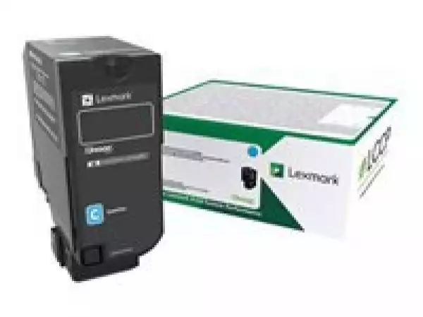 Lexmark 75B20C0 CS728, CS/CX727 Cyan Return Programme 10K Toner Cartridge