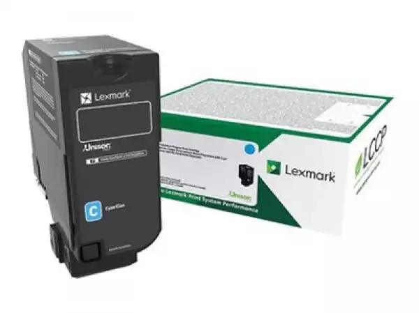 Lexmark 75B20C0 CS728, CS/CX727 Cyan Return Programme 10K Toner Cartridge