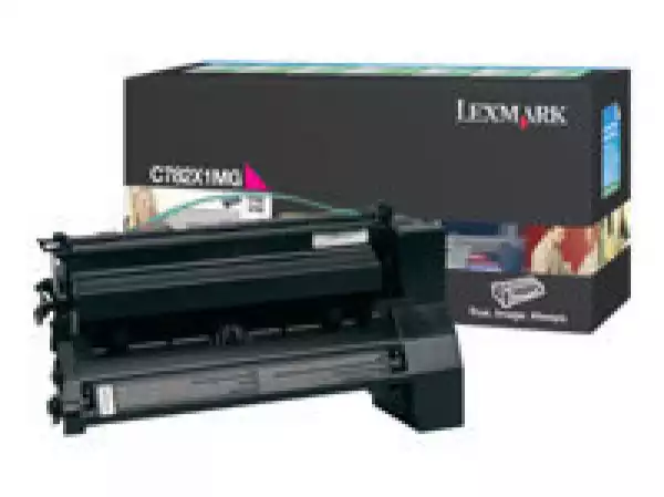 LEXMARK C782 X782e toner cartridge magenta high capacity 15.000 pages 1-pack return program