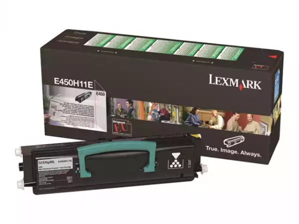 LEXMARK E450 toner cartridge black high capacity 11.000 pages 1-pack return program