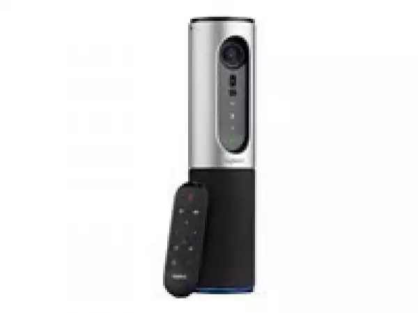 Logitech ConferenceCam Connect, Full HD, Up To 6 Seats, Portable AIO, Bluetooth, Remote Control, Black & Silver