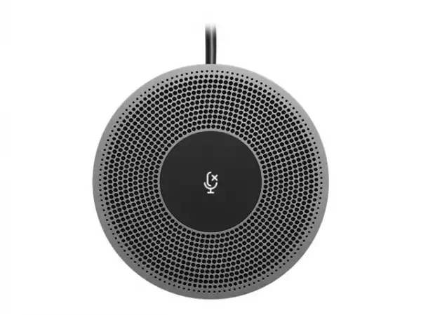 LOGITECH EXPANSION MIC FOR MEETUP Microphone for Small Room Solution for Google Meet for Microsoft Teams Rooms for Zoom Rooms